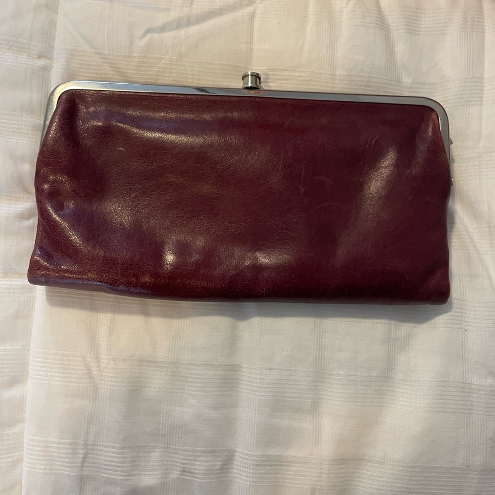 Hobo burgandy wallet